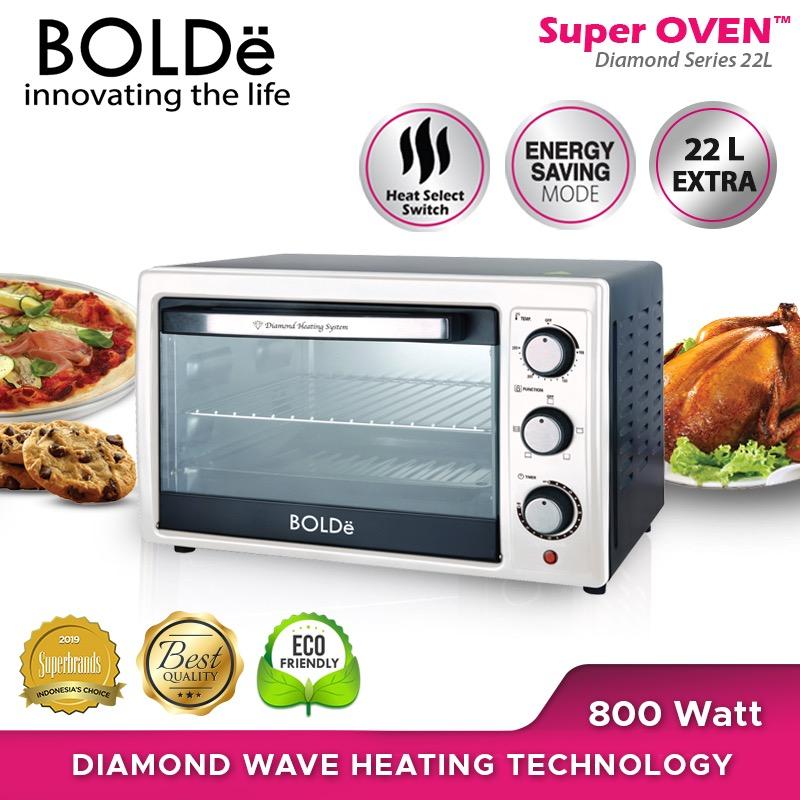Bolde Super Oven Diamond Series 22 L - Putih
